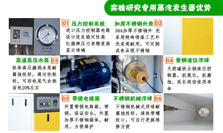 16-32kg/h實驗研究小型蒸汽發生器細節
