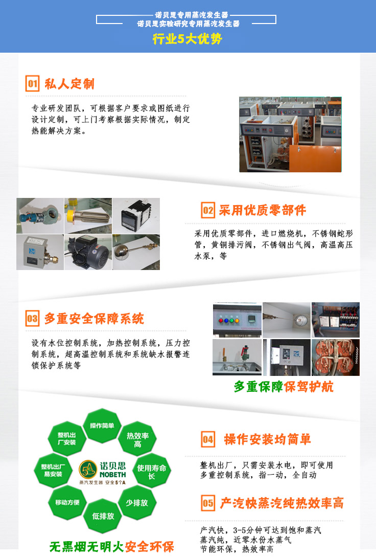 3-6-9kw實驗研究小型蒸汽發生器五大優勢