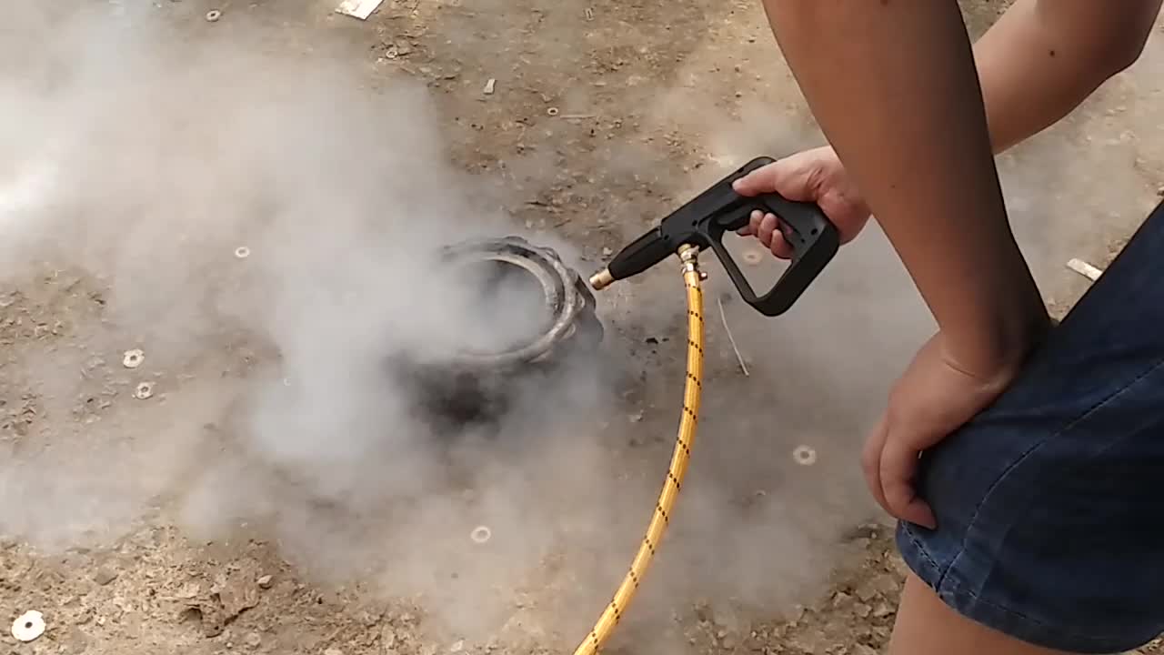 油汙油漬頑固用高溫蒸汽清洗