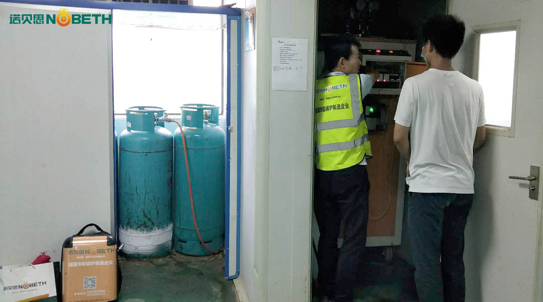 豆製品加工48kw潔淨蒸汽發生器進行加工豆製品