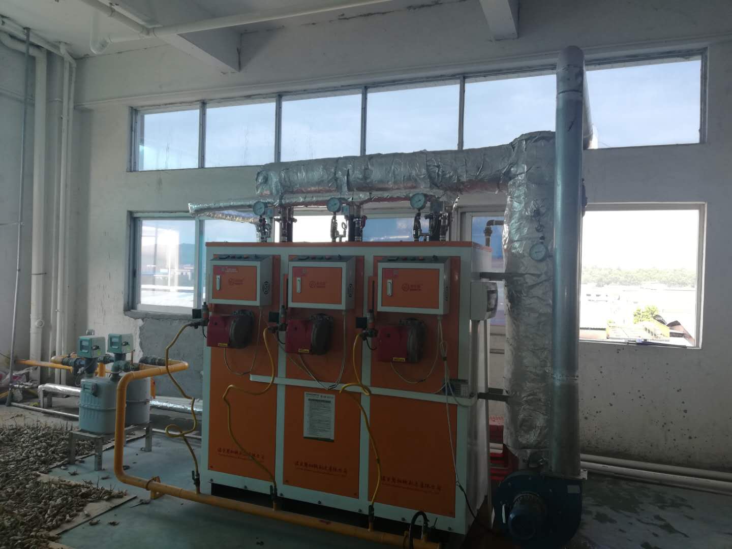 北京生物製藥潔淨蒸汽發生器應用現場