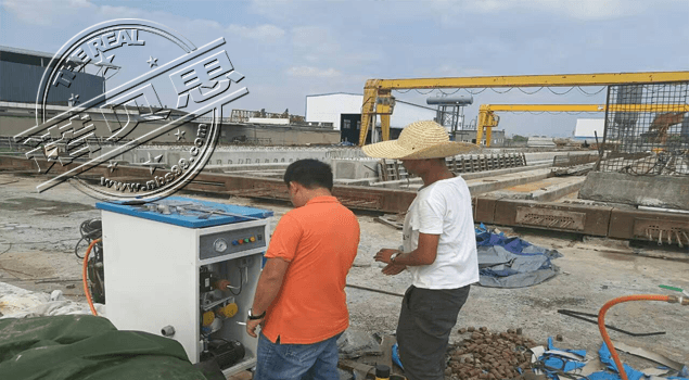 嶽陽市公路橋梁基建公司購買蒸汽發生器用於箱梁養護